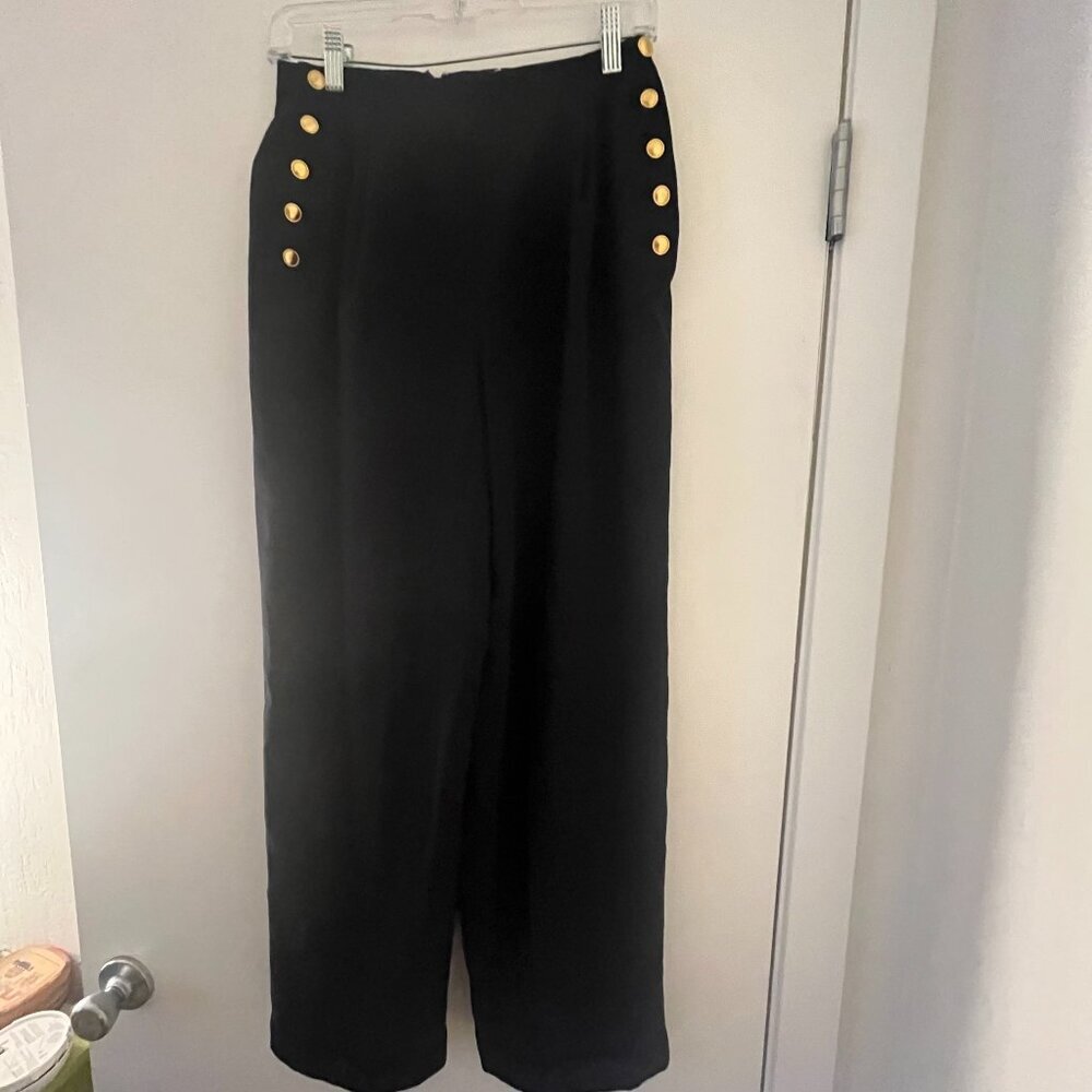 Vintage Ann Taylor Business Sailor Cropped Pants (size 7 women's) 6P